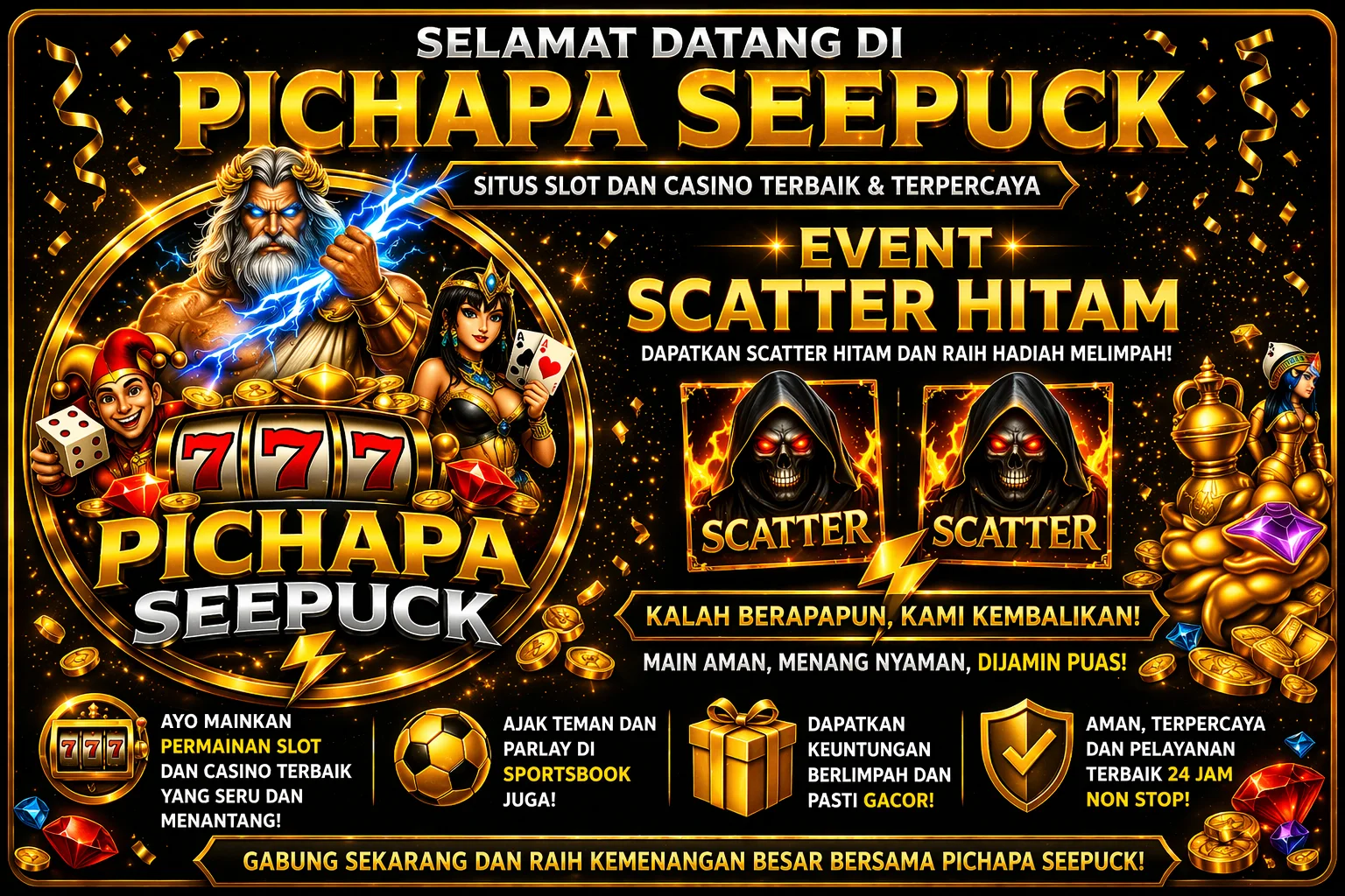 Event Scatter Hitam